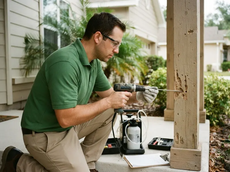 Drywood Termite Spot Remediation in Orlando, FL